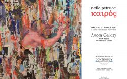 Nello Petrucci Agora gallery New York aprile 2017 